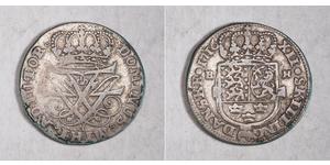 12 Skilling Danimarca Argento 