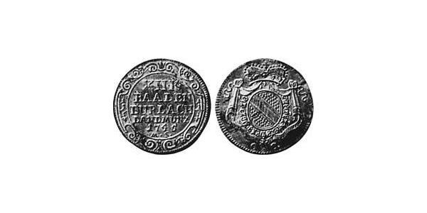12 Крейцер Баден-Дурлах (1535 - 1771) Серебро 