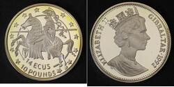 14 Ecu Gibraltar Argent 