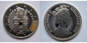 14 Ecu  Silber Elizabeth II (1926-2022)