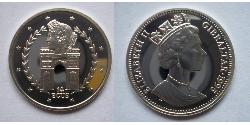 14 Ecu  Silver Elizabeth II (1926-2022)