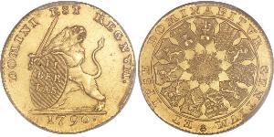 14 Florin Belgium Gold 