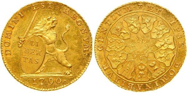 14 Florin Belgique Or 