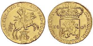 14 Gulden Dutch Republic (1581 - 1795) Gold 