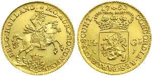 14 Gulden Republik der Sieben Vereinigten Provinzen (1581 - 1795) Gold 