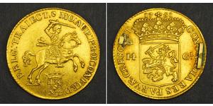 14 Gulden Provinces-Unies (1581 - 1795) Or 