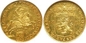 14 Gulden Provincias Unidas de los Países Bajos (1581 - 1795) Oro 