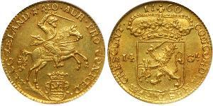 14 Gulden Repubblica delle Sette Province Unite (1581 - 1795) Oro 