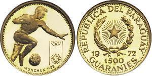 1500 Guaraní 巴拉圭 金 