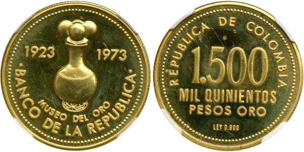 1500 Peso Colombia Oro 