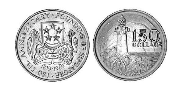 150 Dollar Singapore 金 