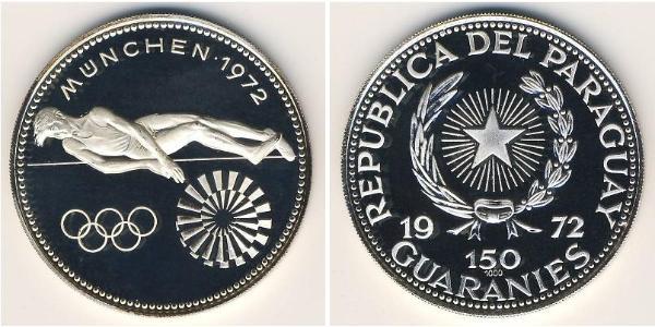 150 Guaraní Paraguay (1811 - ) Argent 