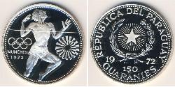 150 Guaraní Paraguay (1811 - ) Argento 