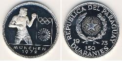 150 Guaraní Paraguay (1811 - ) Argento 