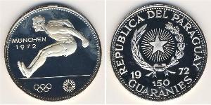 150 Guaraní Paraguay (1811 - ) Argento 