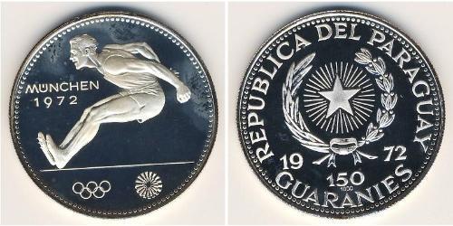 150 Guaraní 巴拉圭 銀 