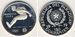 150 Гуарані Республіка Парагвай (1811 - ) Срібло 