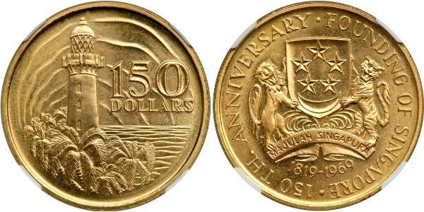 150 Долар Сінгапур Золото 