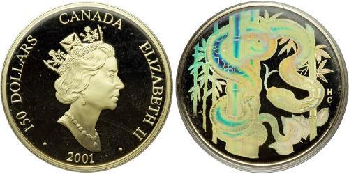 150 Доллар Канада Золото Елизавета II (1926-2022)