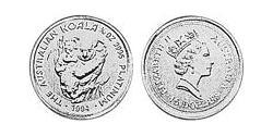 15 Dollar Australien (1939 - ) Platin Elizabeth II (1926-2022)