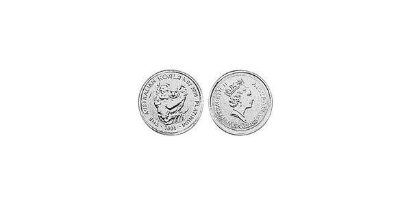 15 Dollar Australie (1939 - ) Platine Elizabeth II (1926-2022)