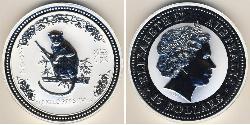 15 Dollar 澳大利亚 銀 