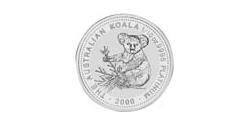 15 Dollaro Australia (1939 - ) Platino Elisabetta II (1926-2022)