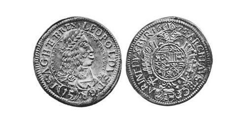 15 Kreuzer Saint-Empire romain germanique (962-1806) Argent 