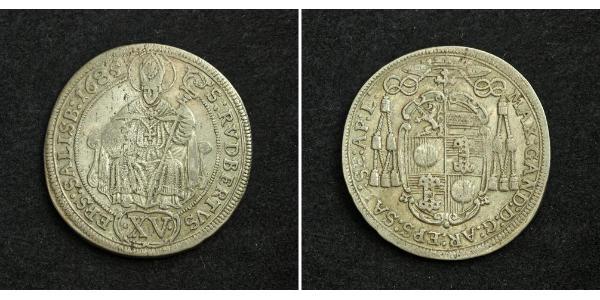 15 Kreuzer Salzbourg Argent 