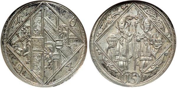 15 Kreuzer Ååstenrik Argent 
