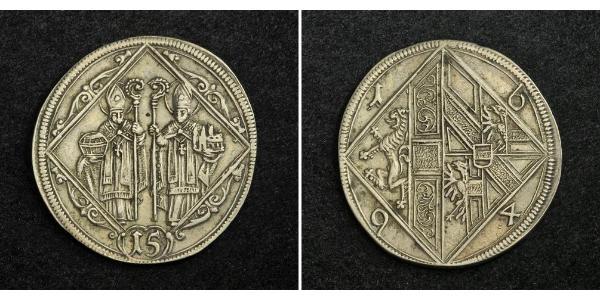 15 Kreuzer Ååstenrik Argent 
