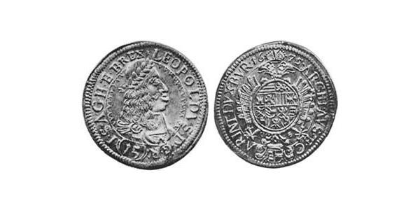 15 Kreuzer Sacro Romano Impero (962-1806) Argento 