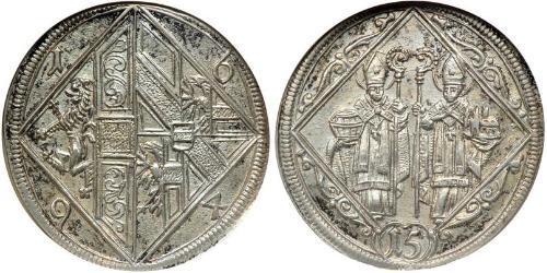 15 Kreuzer Austria Plata 