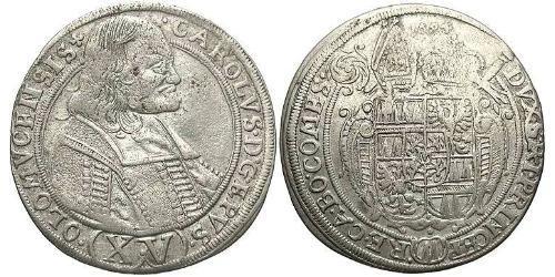 15 Kreuzer Austria Plata 