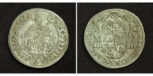 15 Kreuzer Salzburg Silber 