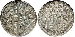 15 Kreuzer Austria  Silver 