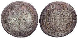 15 Kreuzer Austria  Silver 