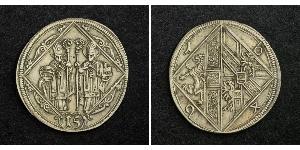 15 Kreuzer Austria  Silver 