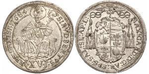 15 Kreuzer Salzburg 銀 