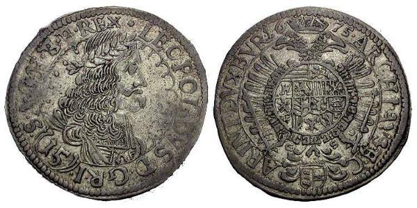 15 Kreuzer 奥地利历史 (1156 - 1806) 銀 