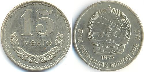 15 Mongo Mongolia Copper/Nickel 