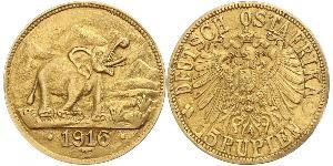 15 Rupee German East Africa (1885-1919) Gold 