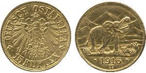 15 Rupee German East Africa (1885-1919) Gold 