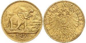 15 Rupee Africa Orientale Tedesca (1885-1919) Oro 