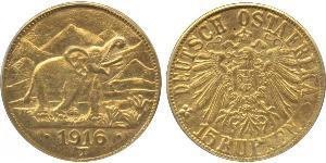 15 Rupee Africa Orientale Tedesca (1885-1919) Oro 