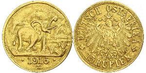 15 Rupee Africa Orientale Tedesca (1885-1919) Oro 