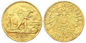 15 Rupee Africa Orientale Tedesca (1885-1919) Oro 