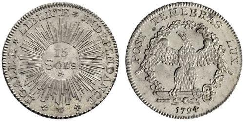 15 Sol Svizzera Argento 