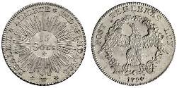 15 Sol Schweiz Silber 