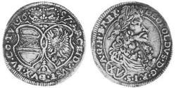 15 Kreuzer Sacro Imperio Romano (962-1806) Plata 